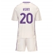 Maillot de foot Fiorentina Moise Kean #20 Extérieur vêtements enfant 2025-26 Manches Courtes (+ pantalon court) Maillot de foot Fiorentina Moise Kean #20 Extérieur vêtements enfant 2025-26 Manches Courtes (+ pantalon court)